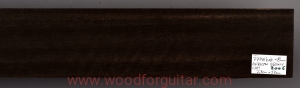 AFRICAN EBONY guitar fingerboard blank