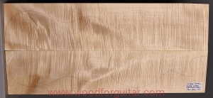 Drewno KLON FALISTY na top gitary lub basu