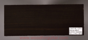 AFRICAN EBONY headstock facing blank