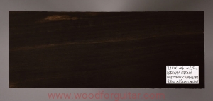 AFRICAN EBONY headstock facing blank