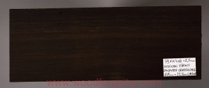 AFRICAN EBONY headstock facing blank