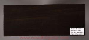 AFRICAN EBONY headstock facing blank