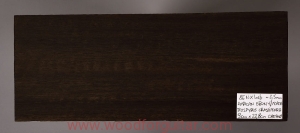 AFRICAN EBONY headstock facing blank