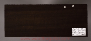 AFRICAN EBONY headstock facing blank