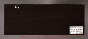 AFRICAN EBONY headstock facing blank