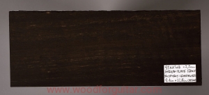 AFRICAN EBONY headstock facing blank