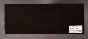 AFRICAN EBONY headstock facing blank