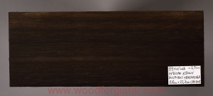 AFRICAN EBONY headstock facing blank
