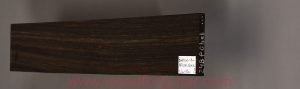 AFRICAN EBONY guitar fingerboard blank