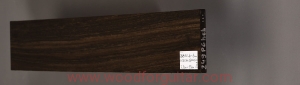 AFRICAN EBONY guitar fingerboard blank