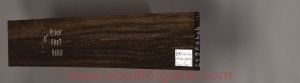 AFRICAN EBONY guitar fingerboard blank