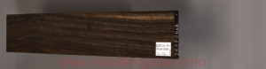 AFRICAN EBONY guitar fingerboard blank