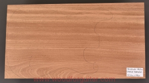 Drewno MAHOŃ na korpus gitary 44.5 mm, 1-cz