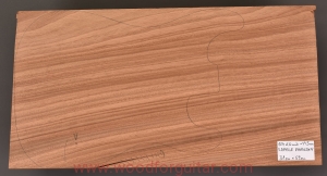 Drewno MAHOŃ na korpus gitary 44.5 mm, 1-cz