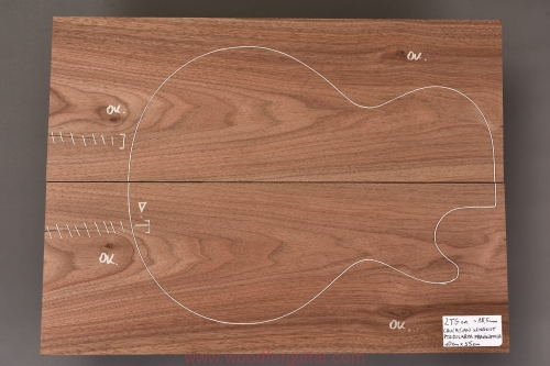 walnut-orzech-guitar-body-top-korpus-1