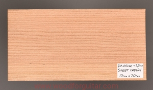 Drewno CZEREŚNIA na nakładkę główki gryfu