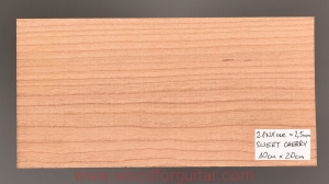 Drewno CZEREŚNIA na nakładkę główki gryfu