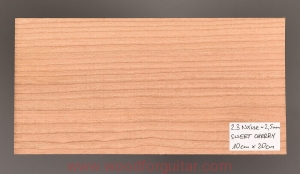 Drewno CZEREŚNIA na nakładkę główki gryfu