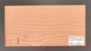 Drewno CZEREŚNIA na nakładkę główki gryfu