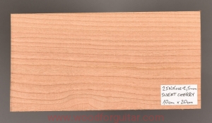 Drewno CZEREŚNIA na nakładkę główki gryfu