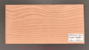 Drewno CZEREŚNIA na nakładkę główki gryfu