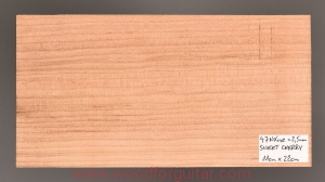 Drewno CZEREŚNIA na nakładkę główki gryfu