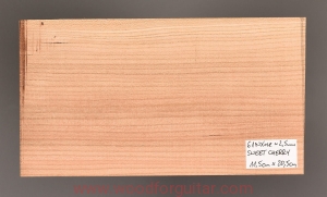 Drewno CZEREŚNIA na nakładkę główki gryfu