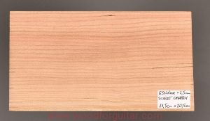 Drewno CZEREŚNIA na nakładkę główki gryfu