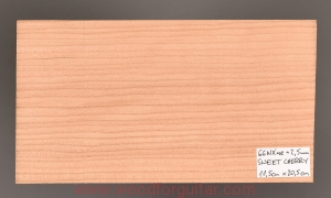 Drewno CZEREŚNIA na nakładkę główki gryfu