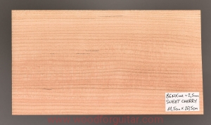 Drewno CZEREŚNIA na nakładkę główki gryfu