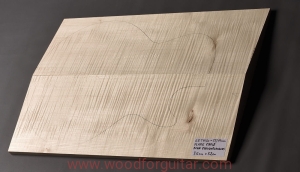 Drewno KLON FALISTY na top gitary lub basu