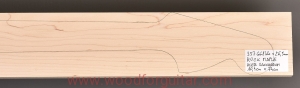 ROCK MAPLE guitar neck blank, 26.5 mm