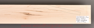 ROCK MAPLE blank for laminated guitar neck, 5mm