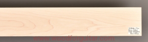 ROCK MAPLE guitar fingerboard blank