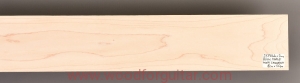 ROCK MAPLE guitar fingerboard blank