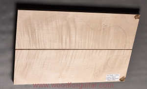 KLON FALISTY na top gitary lub basu, gr. 21mm