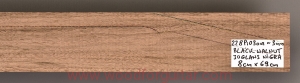 BLACK WALNUT blank for laminated guitar neck, 3 mm