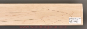ROCK MAPLE guitar neck blank, 27 mm