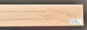 ROCK MAPLE guitar neck blank, 26 mm