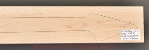 ROCK MAPLE guitar neck blank, 27 mm