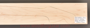 ROCK MAPLE guitar neck blank, 26 mm