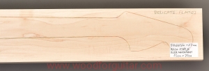 ROCK MAPLE guitar neck blank, 27 mm