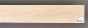 ROCK MAPLE guitar fingerboard blank, 7-str