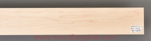 ROCK MAPLE guitar fingerboard blank, 7-str