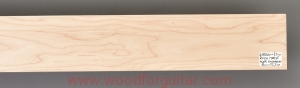 ROCK MAPLE guitar fingerboard blank, 7-str