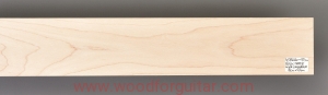 ROCK MAPLE guitar fingerboard blank, 7-str