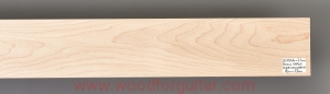 ROCK MAPLE guitar fingerboard blank, 7-str