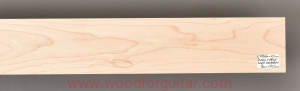 ROCK MAPLE guitar fingerboard blank, 7-str