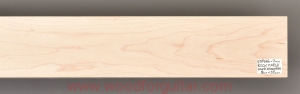 ROCK MAPLE guitar fingerboard blank, 7-str