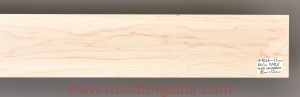 ROCK MAPLE guitar fingerboard blank, 7-str